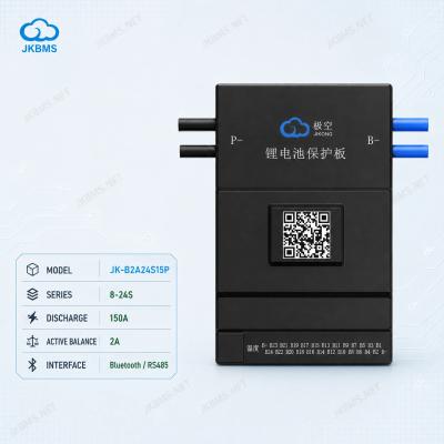 JK BMS 150A مع موازنة 2A