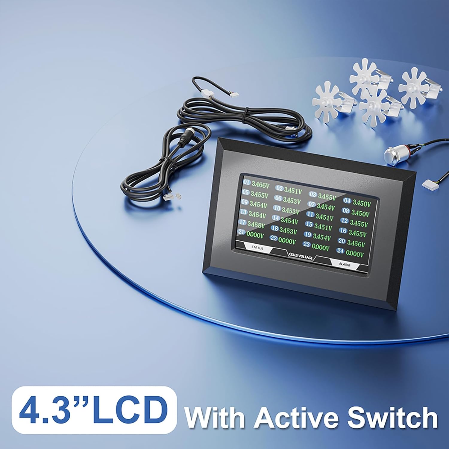 شاشة JK LCD مقاس 4.3 إنش